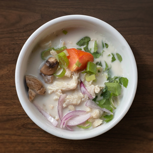 Tom Kha Kai Soup.